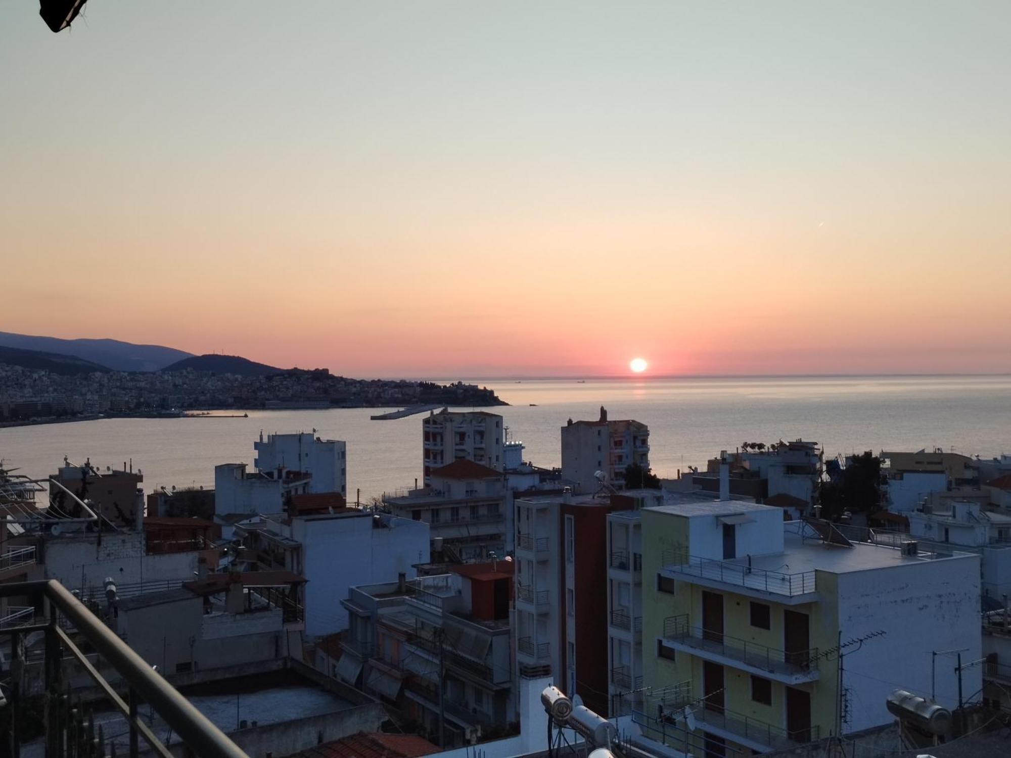 Kathys Sea View Apartment Kawala Zewnętrze zdjęcie