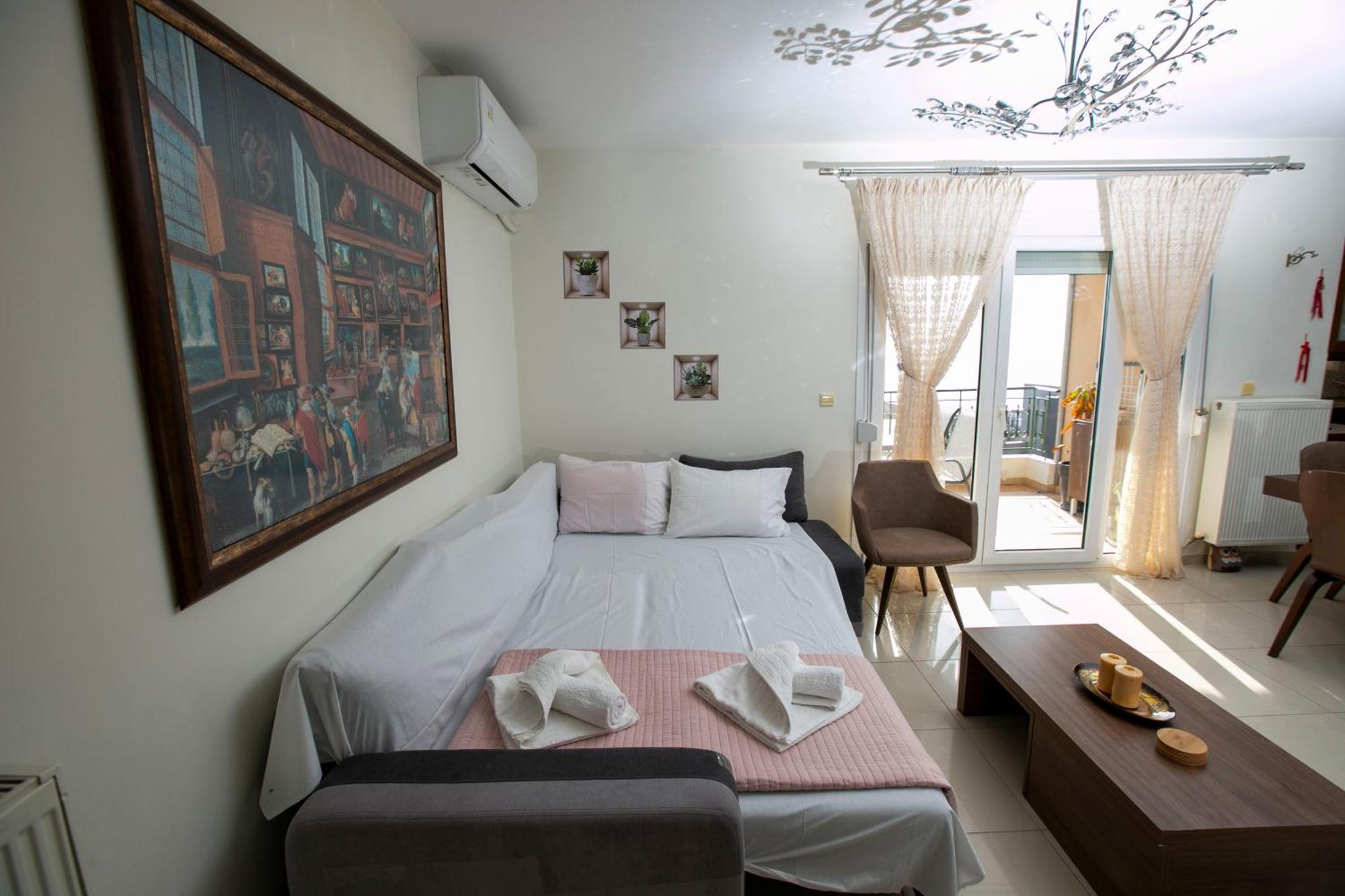 Kathys Sea View Apartment Kawala Zewnętrze zdjęcie