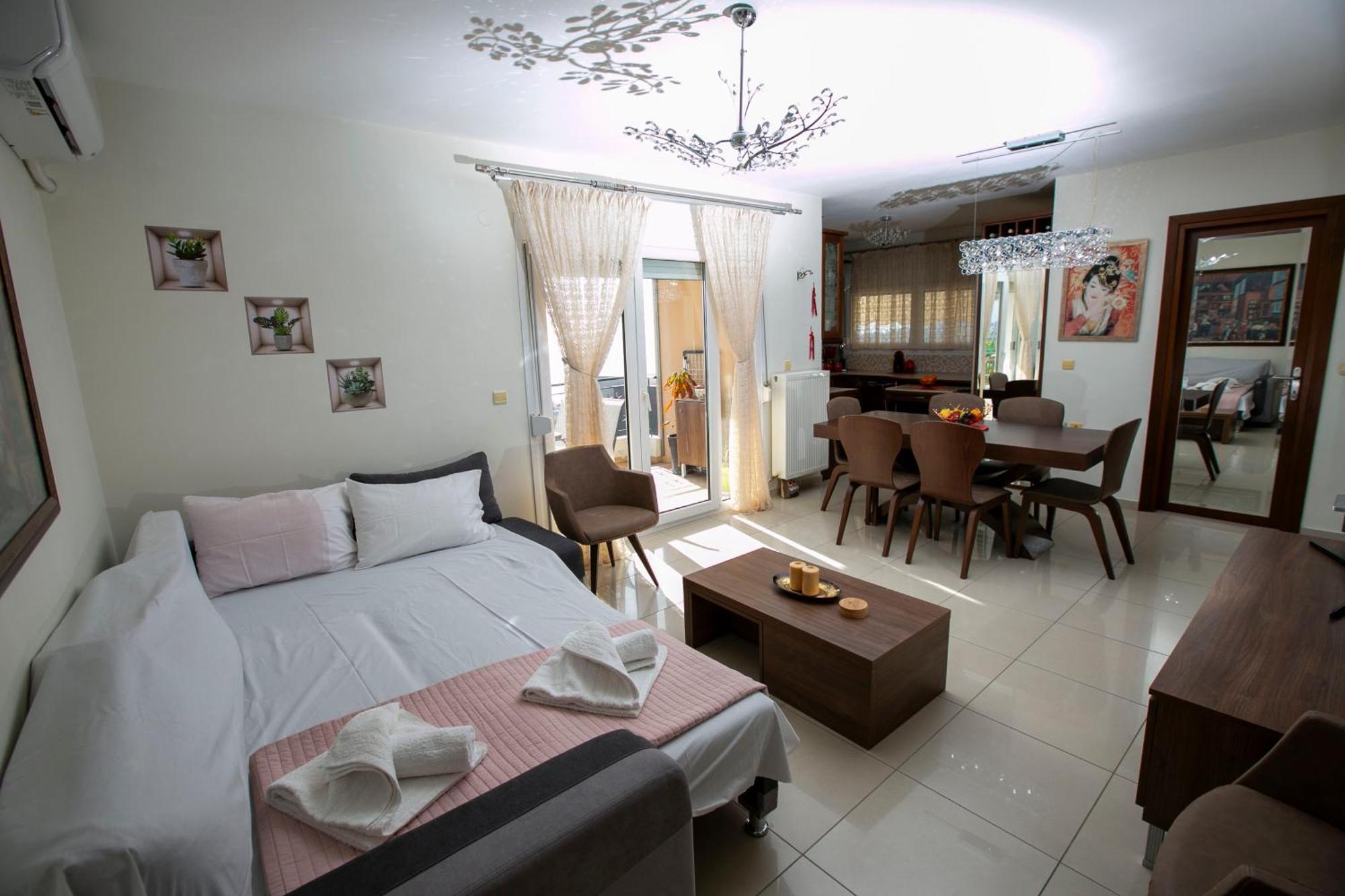 Kathys Sea View Apartment Kawala Zewnętrze zdjęcie