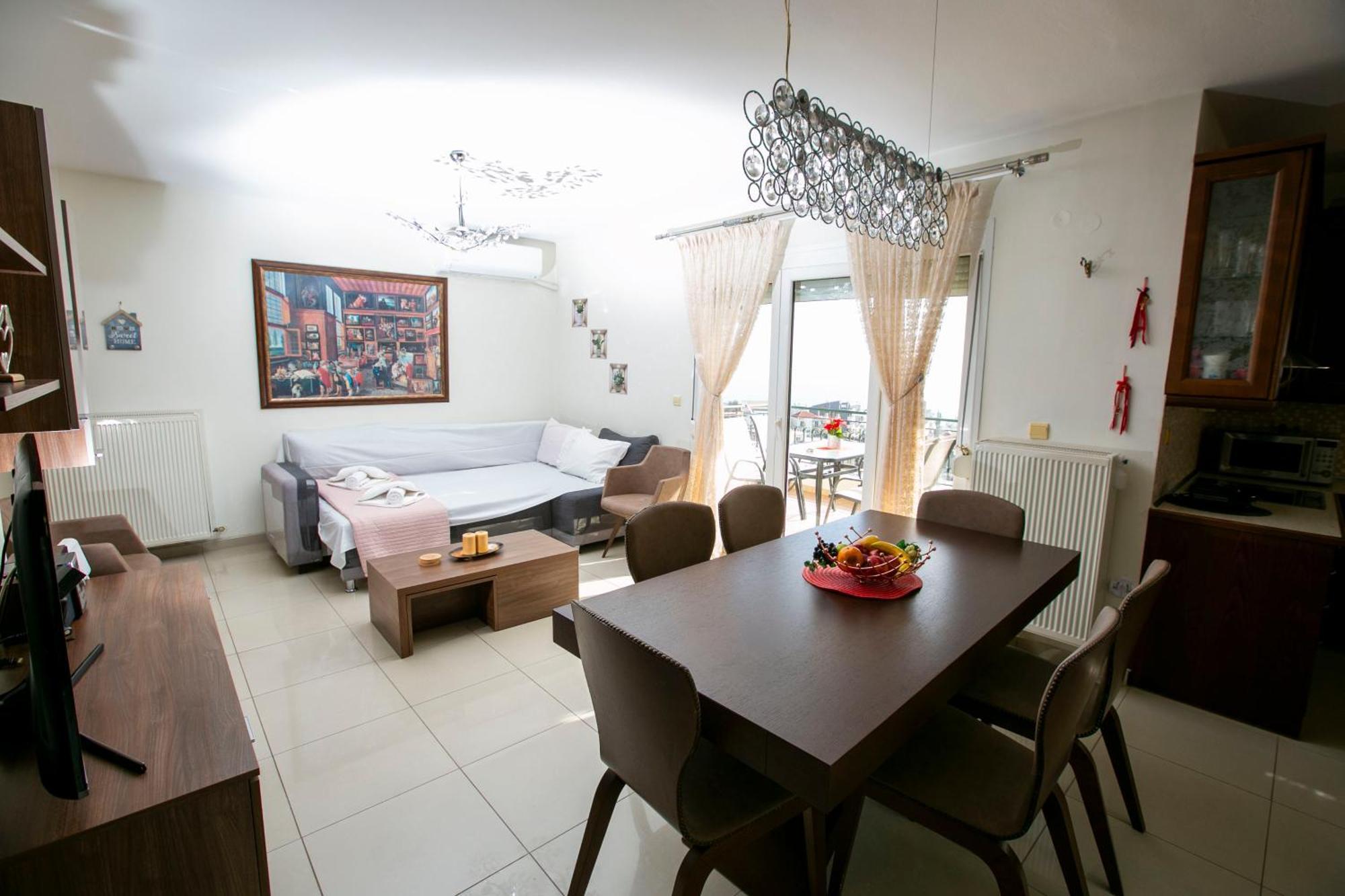 Kathys Sea View Apartment Kawala Zewnętrze zdjęcie