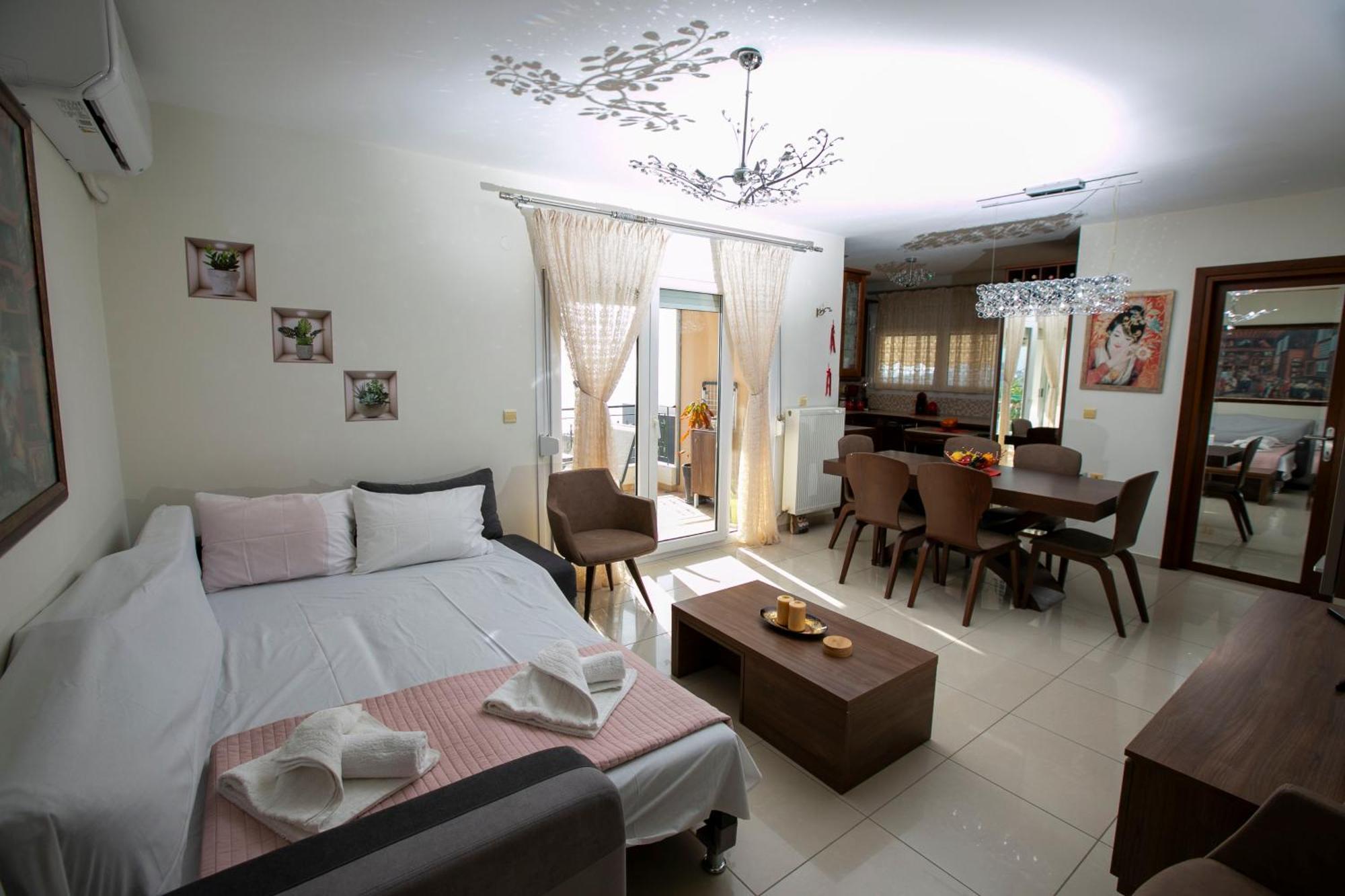 Kathys Sea View Apartment Kawala Zewnętrze zdjęcie
